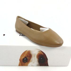 Hush Puppies Tan Leather Kendal Ballet Flats  7 ( Eur 38 ) M NWT HW06659-236